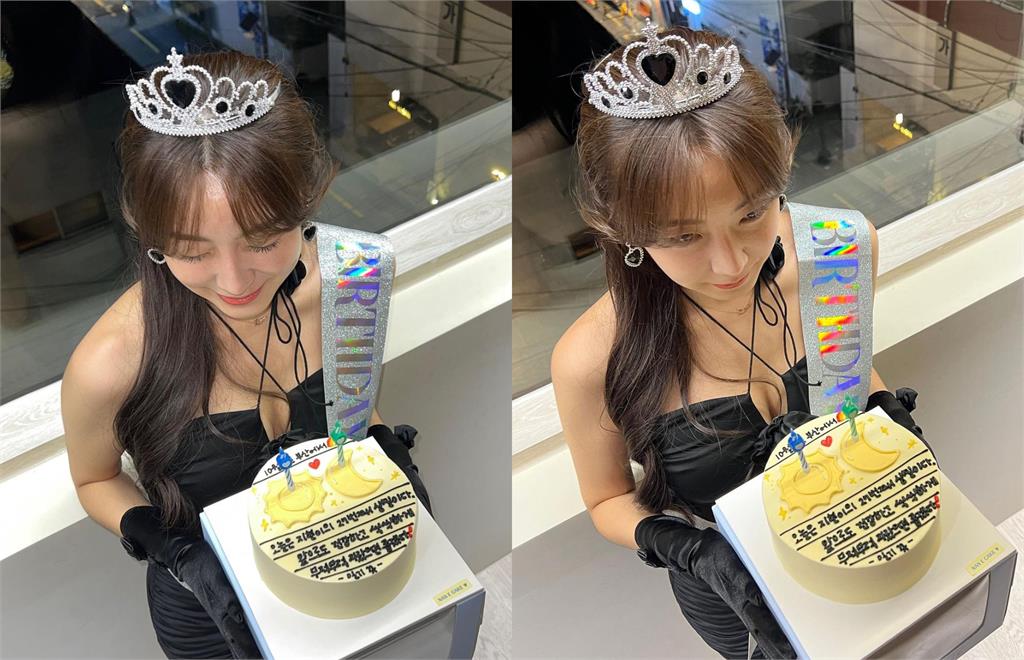 「韓職最頂外掛」安芝儇慶26歲生日！緊身洋裝炸出「上帝視角」