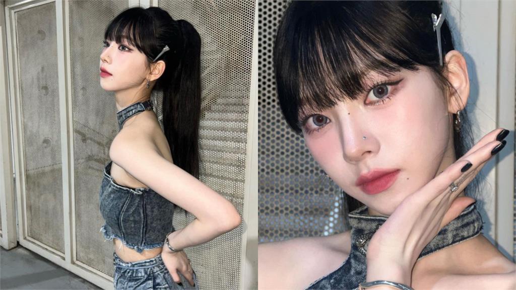 aespa「人間AI」舊照曝!KARINA不科學美貌引關注 aespa「人間AI」稚嫩學生照曝光!KARINA「不科學美貌」再掀關注