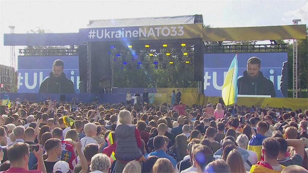 「烏克蘭的未來在北約」　北約承諾未來有條件邀烏克蘭加入