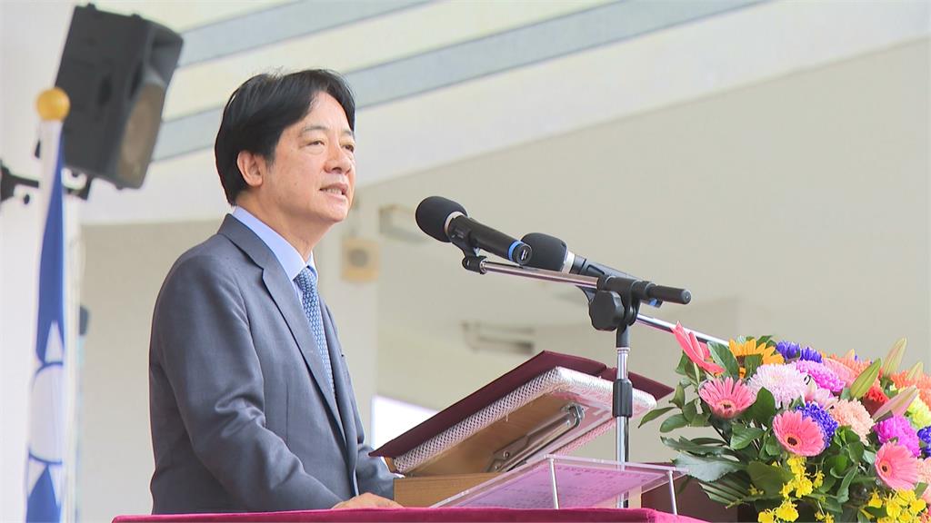 三軍士官新生聯合開學典禮 賴總統首度主持給出「3個勉勵」