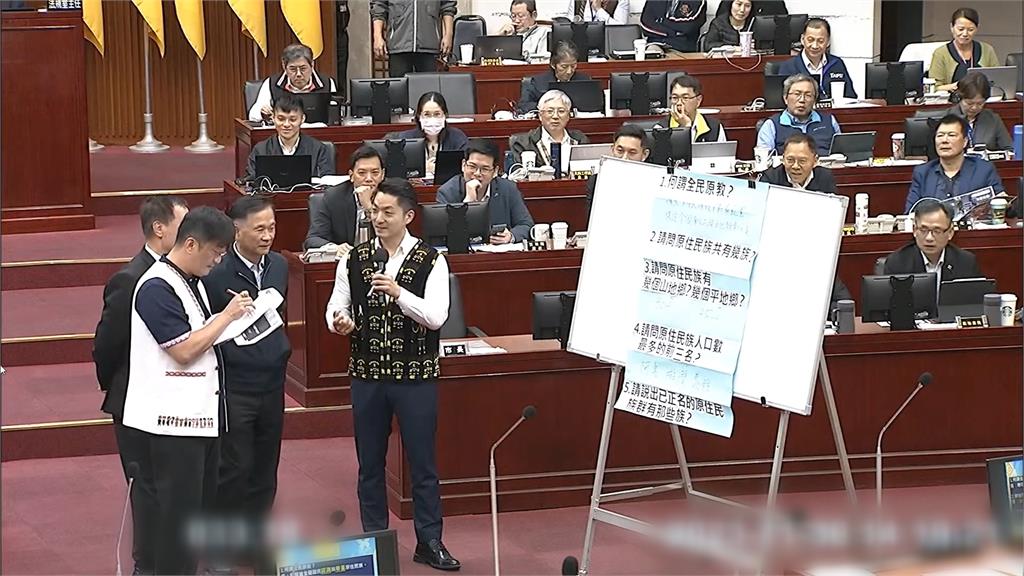 出招!北市原民議員隨堂考 邀蔣萬安議場「尬車」