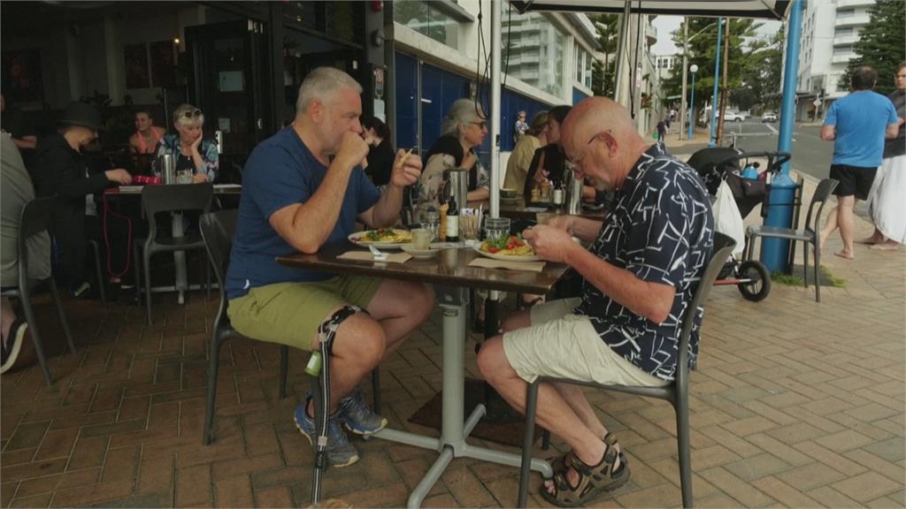 新南威爾斯州防疫大鬆綁　雪梨餐廳恢復人潮