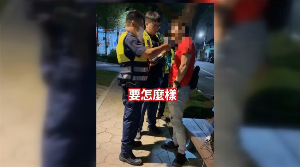 喝酒鬧事! 高雄男持手機狂拍員警挑釁