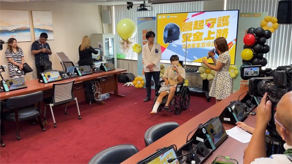 「醫起守護　安全上路」　交通部攜手台中榮總聚焦機車安全