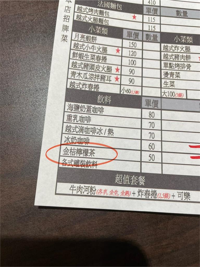 菜單上「常見1字」一堆人唸錯!醫師揭「正確發音」網笑:會被當成台灣國語