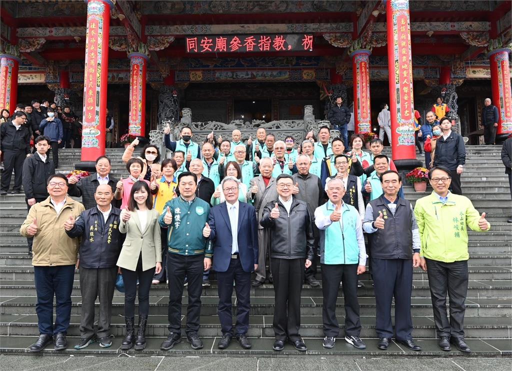 快新聞/初三宜蘭拜廟 卓揆喊「一把筷子折不斷」盼團結:讓困難迎刃而解